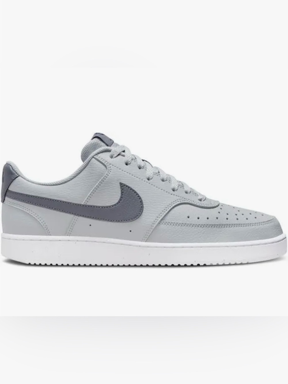 Nike Court Vision Low Next Nature in “light carbon”
